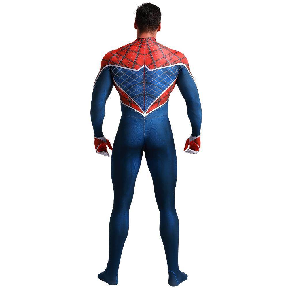 Spider-Man Punk Hobart Brown Cosplay Costume Jumpsuit Across the Spider-Verse Edition - Ecosfun