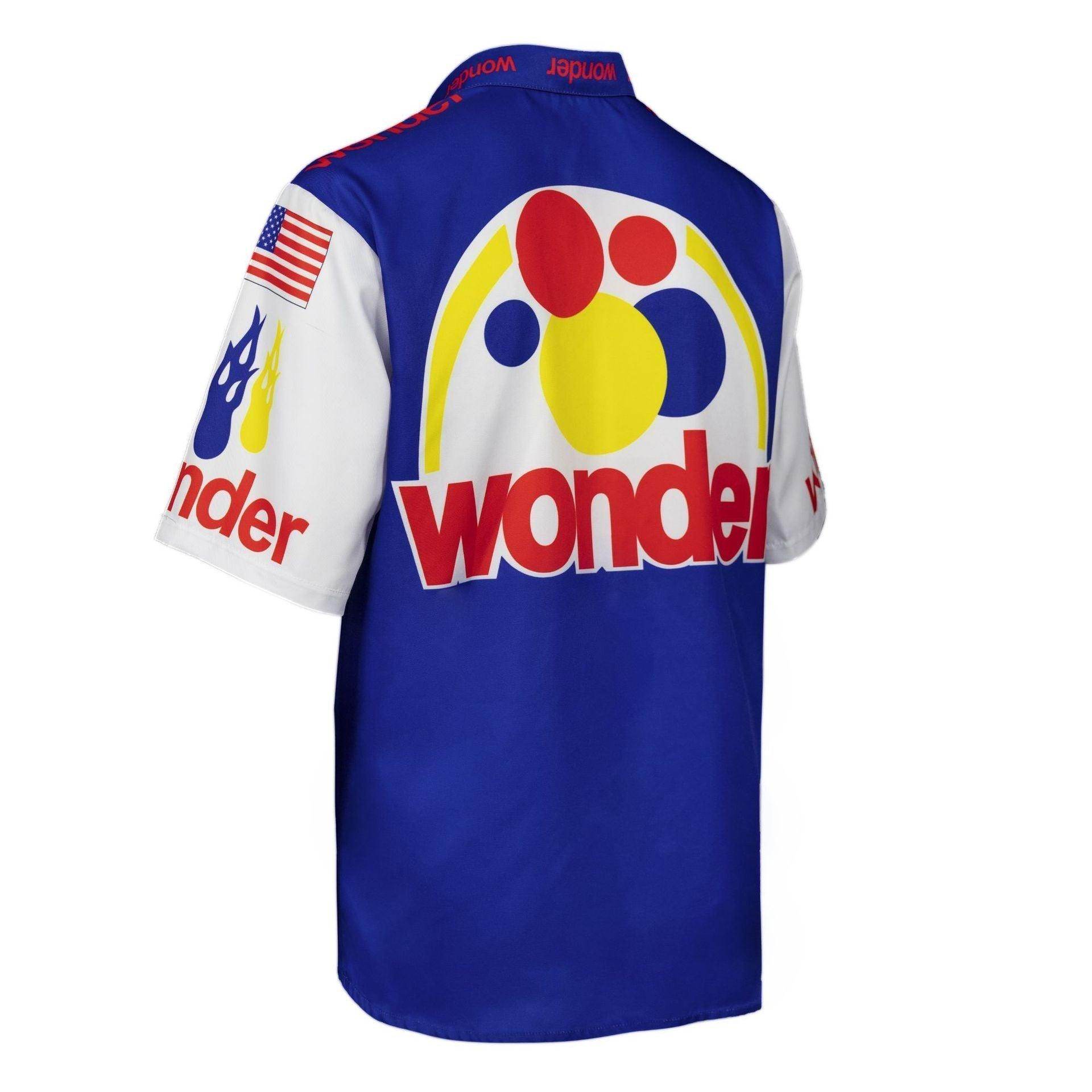 Talladega Nights Ricky Bobby Racing Shirt and Hat Set Men's Short Sleeve Casual Costume - Ecosfun