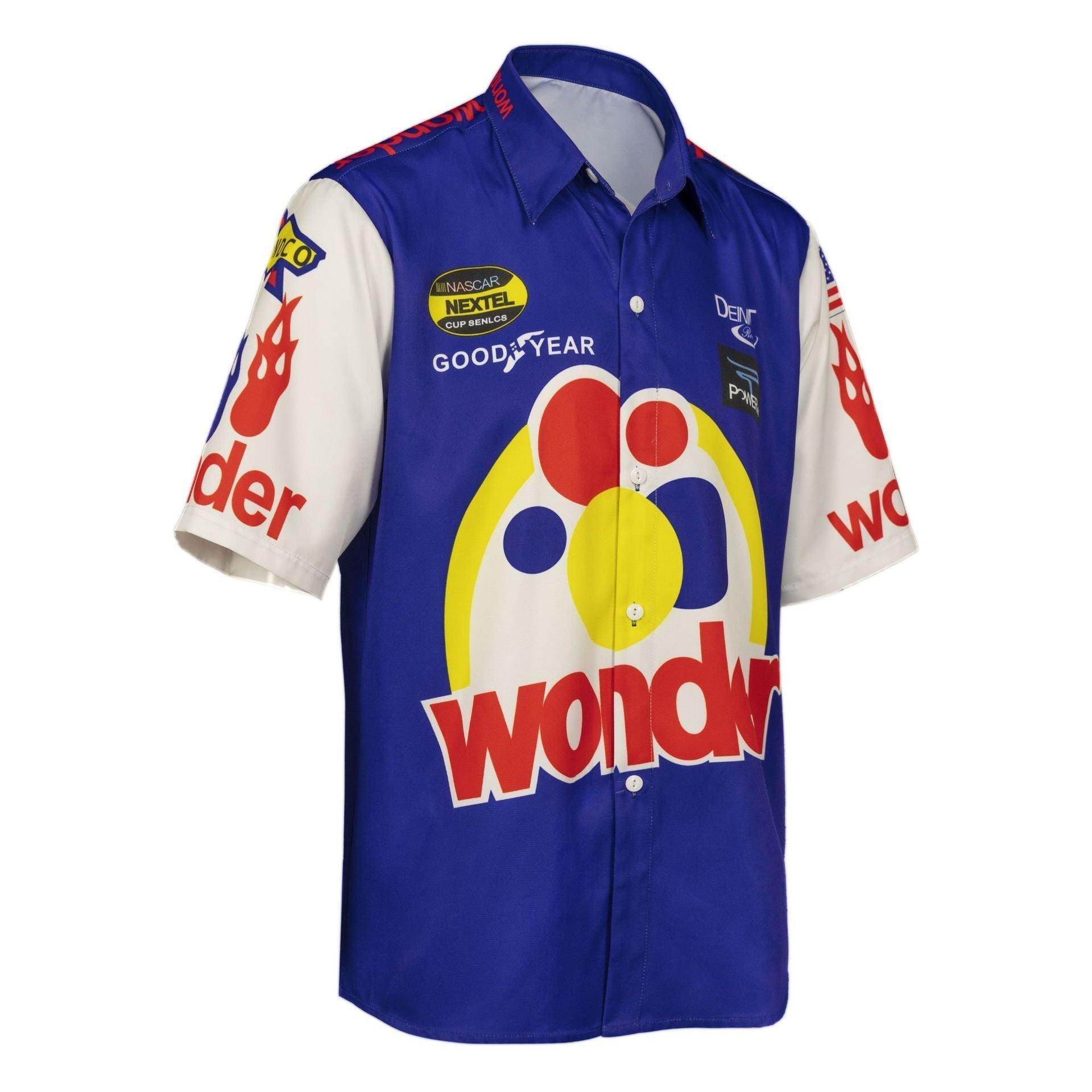 Talladega Nights Ricky Bobby Racing Shirt and Hat Set Men's Short Sleeve Casual Costume - Ecosfun