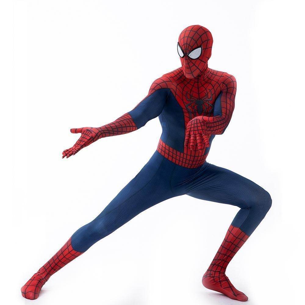 The Amazing Spider-Man Peter B Parker Costume Cosplay Jumpsuit Halloween Zentai For Adult Kids - Ecosfun