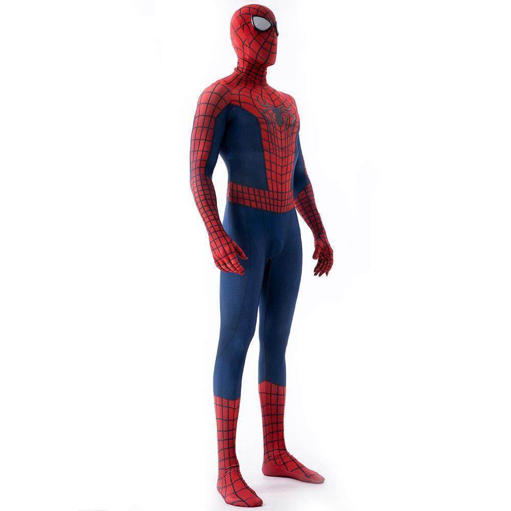The Amazing Spider-Man Peter B Parker Costume Cosplay Jumpsuit Halloween Zentai For Adult Kids - Ecosfun