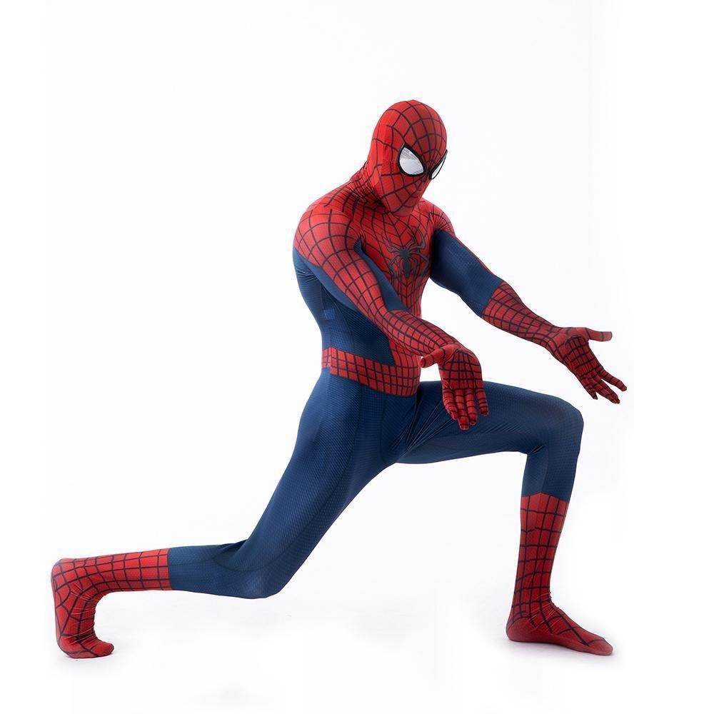 The Amazing Spider-Man Peter B Parker Costume Cosplay Jumpsuit Halloween Zentai For Adult Kids - Ecosfun
