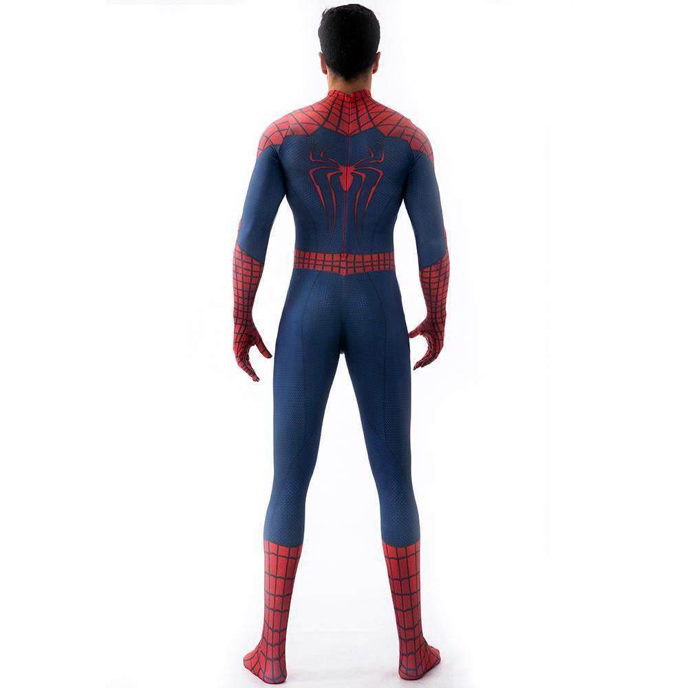 The Amazing Spider-Man Peter B Parker Costume Cosplay Jumpsuit Halloween Zentai For Adult Kids - Ecosfun