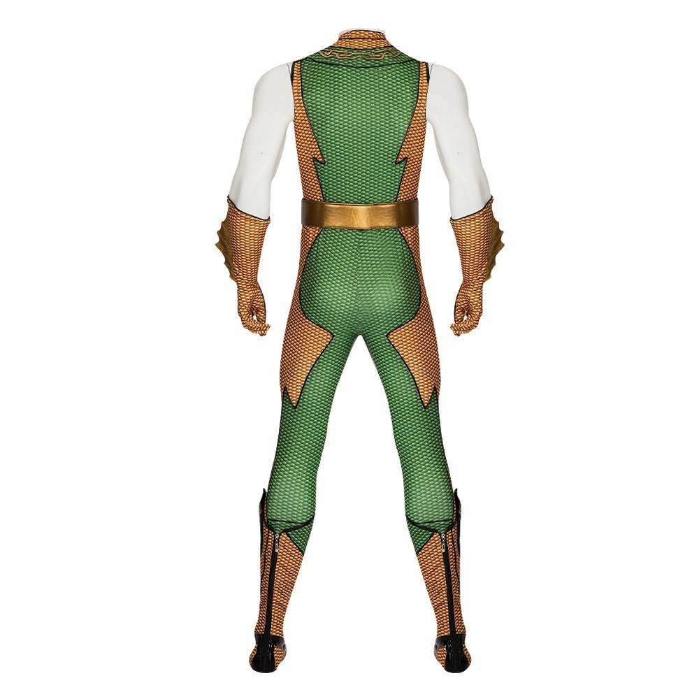 The Boys Season 4 Adult The Deep Costume Cosplay Zentai Jumpsuit Shoes Halloween Full Set - Ecosfun