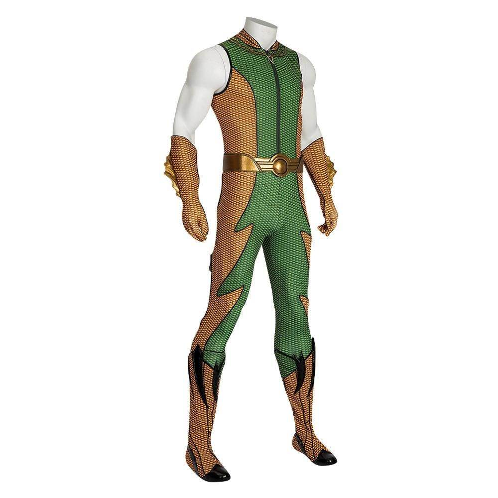 The Boys Season 4 Adult The Deep Costume Cosplay Zentai Jumpsuit Shoes Halloween Full Set - Ecosfun