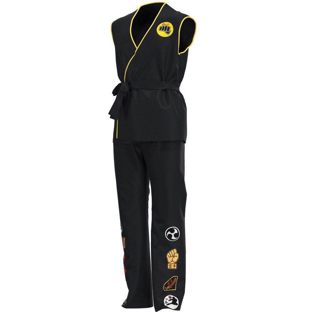The Karate Kid Costumes Taekwondo Cobra Karate Training Suits Movie Cosplay - Ecosfun