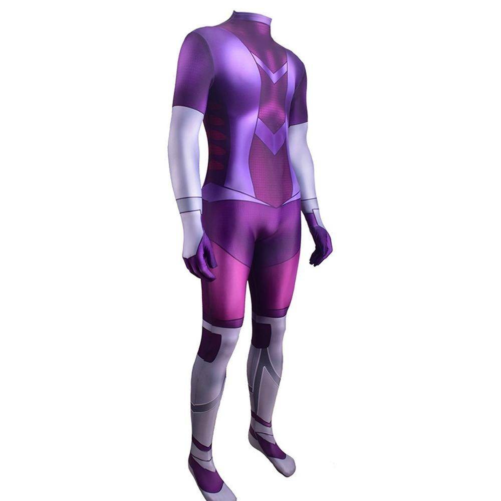 Titans Season 3 Blackfire Costume Cosplay Bodysuit Koriand'r For Adult Kids - Ecosfun