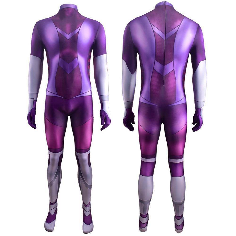 Titans Season 3 Blackfire Costume Cosplay Bodysuit Koriand'r For Adult Kids - Ecosfun