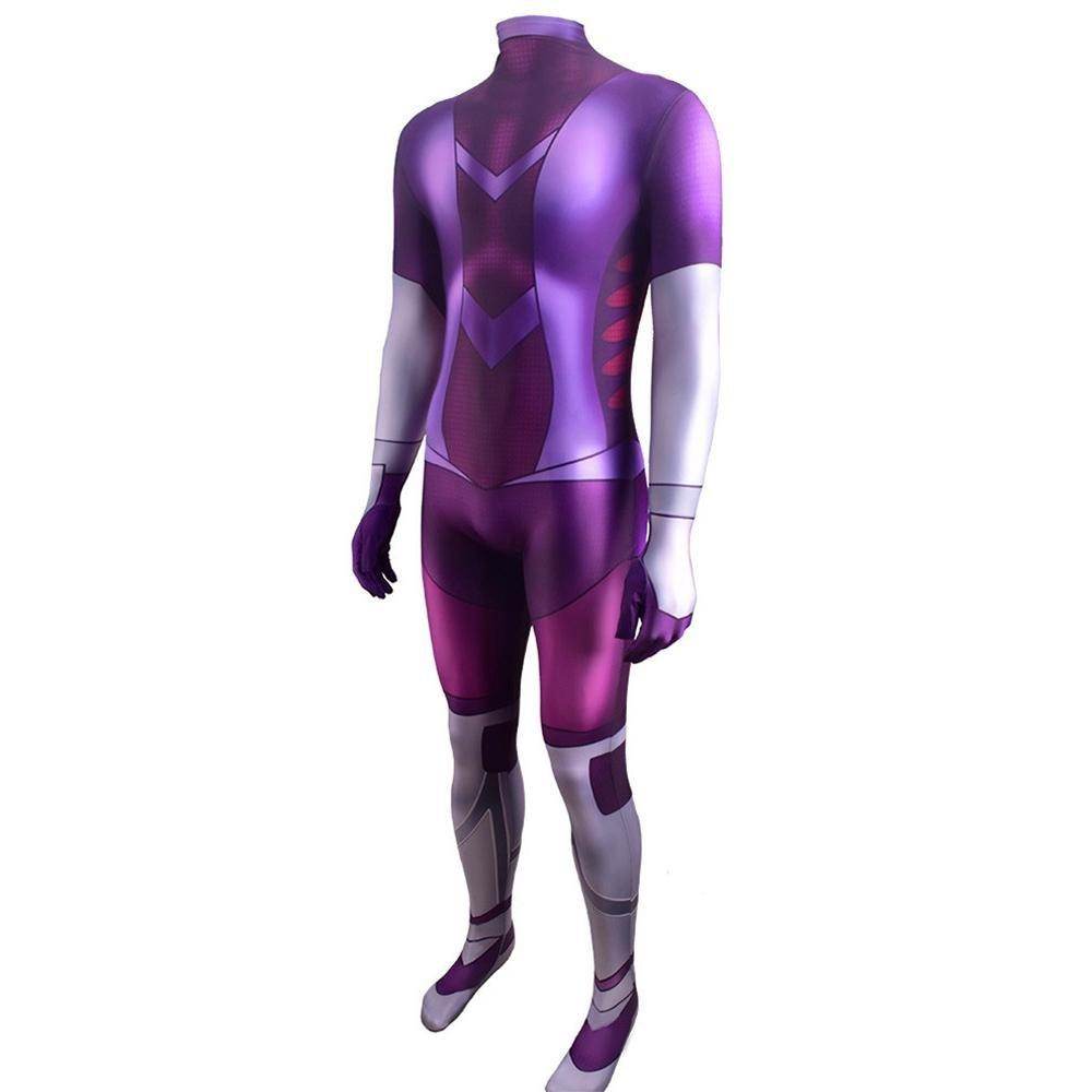 Titans Season 3 Blackfire Costume Cosplay Bodysuit Koriand'r For Adult Kids - Ecosfun
