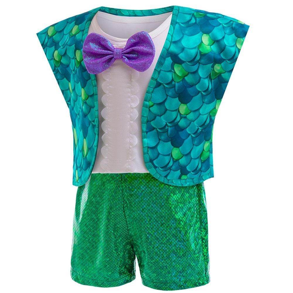 Trolls Branch Cosplay Costume Three-Piece Set For Boy - Ecosfun
