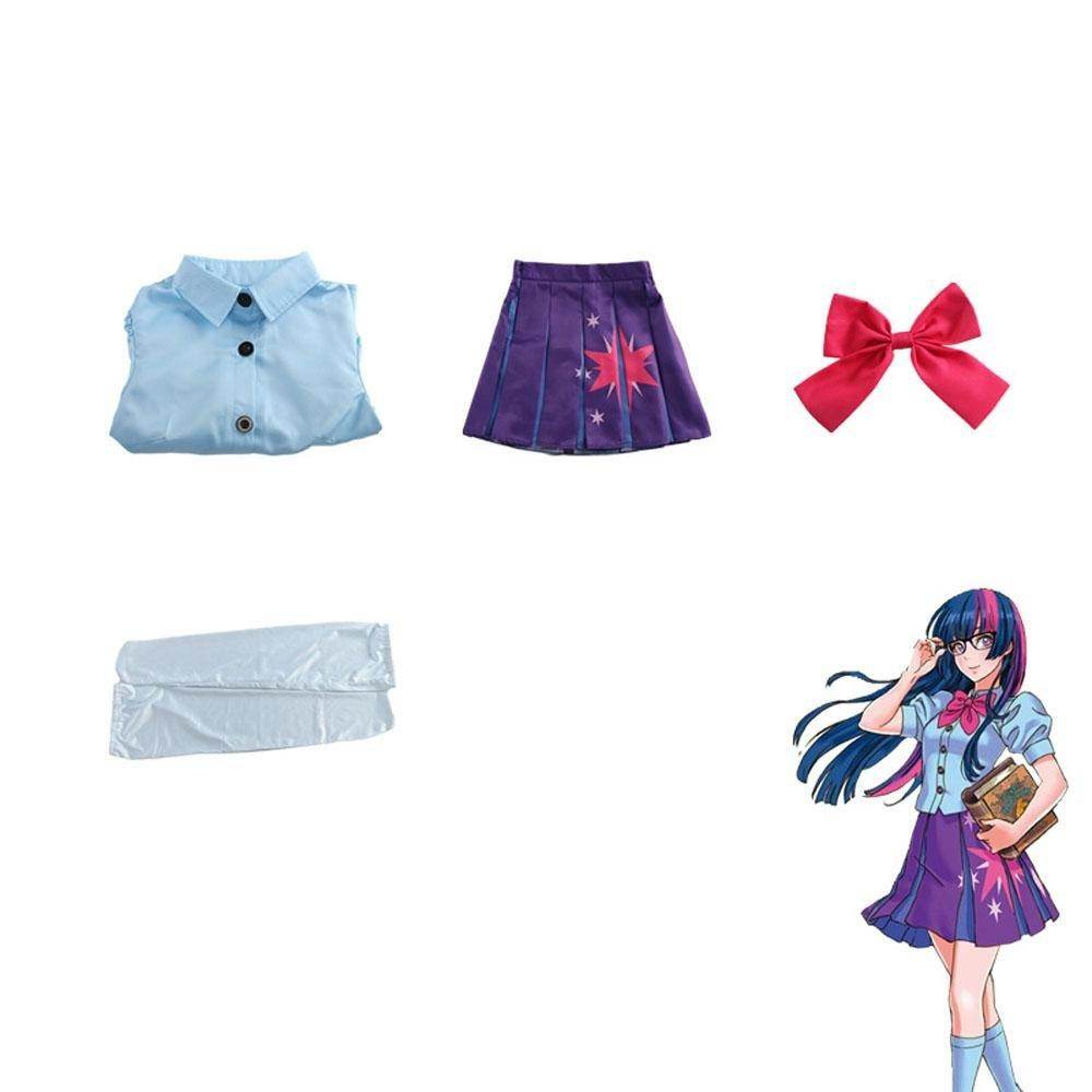 Twilight Sparkle My Little Pony Friendship Is Magic Cosplay Costumes for Adult - Ecosfun