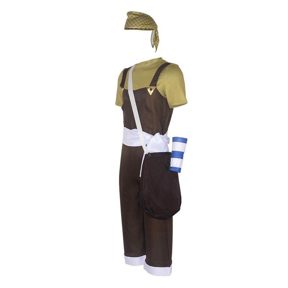 Usopp Anime One Piece Cosplay Costumes Carnival Party Outfits Full Set - Ecosfun
