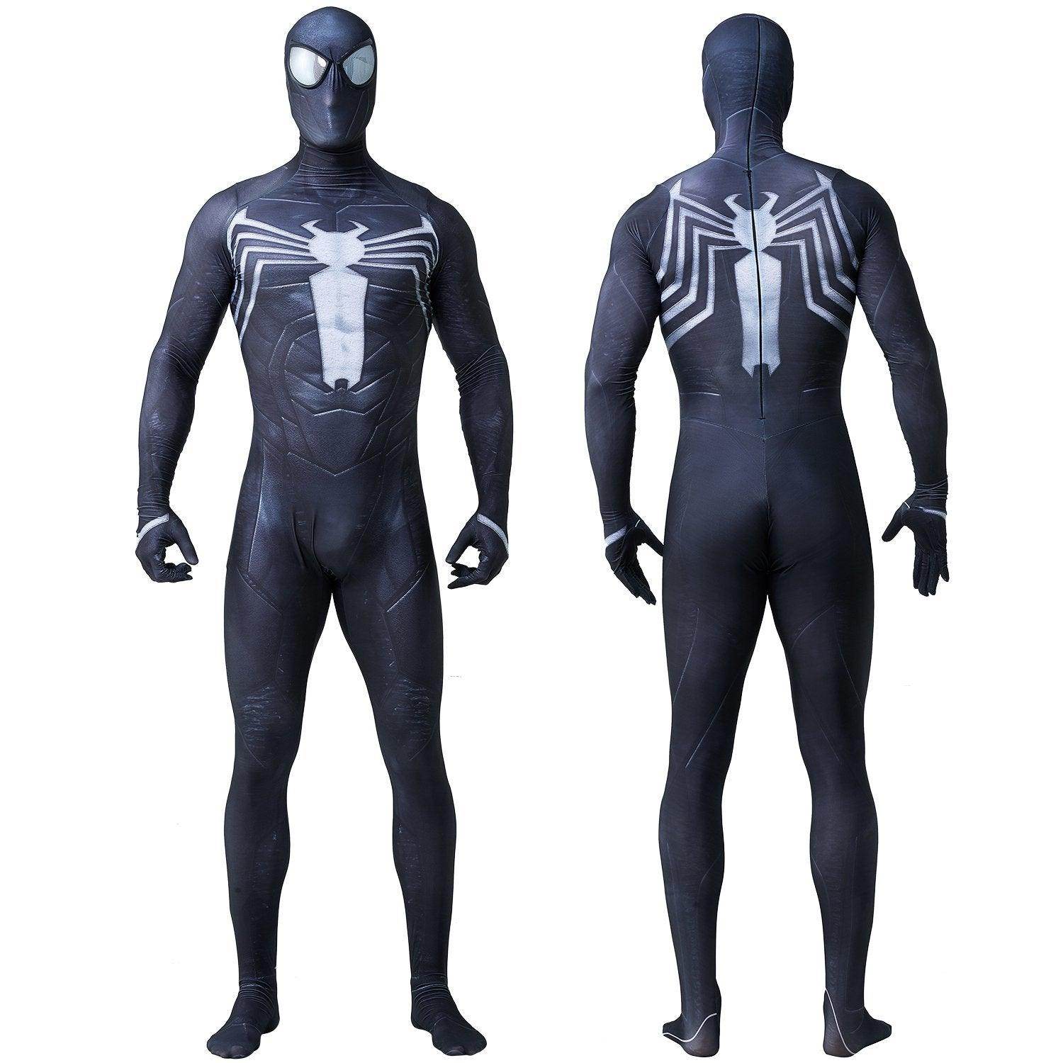 Venom Spider-Man 2 Peter Parker Jumpsuit Costume for Adults Kids - Ecosfun