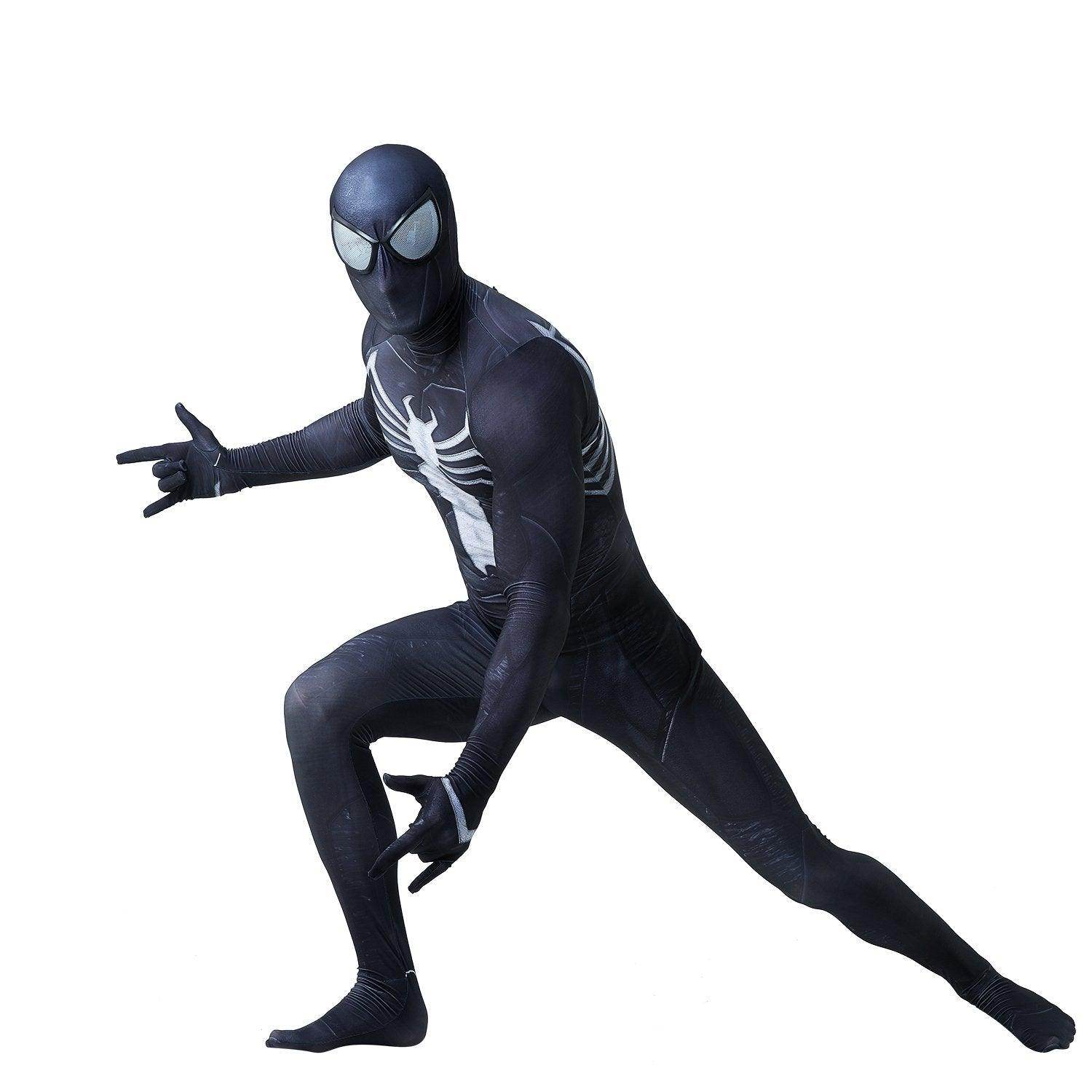 Venom Spider-Man 2 Peter Parker Jumpsuit Costume for Adults Kids - Ecosfun