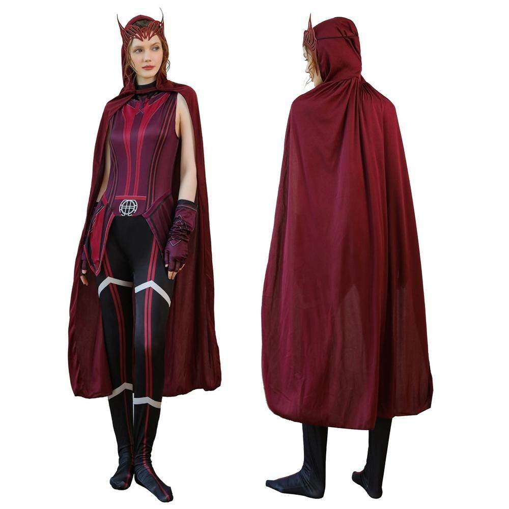 Wanda Scarlet Witch Hero Costume for Women - Ecosfun