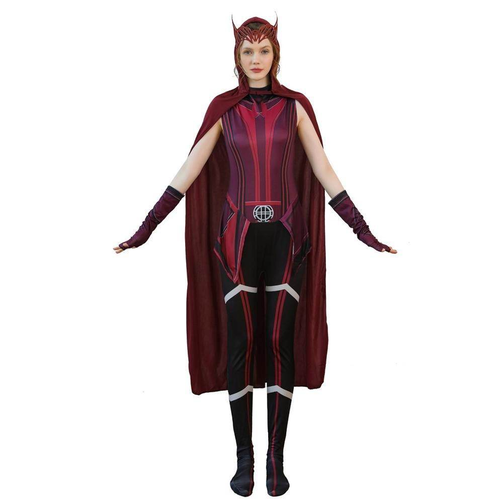 Wanda Scarlet Witch Hero Costume for Women - Ecosfun