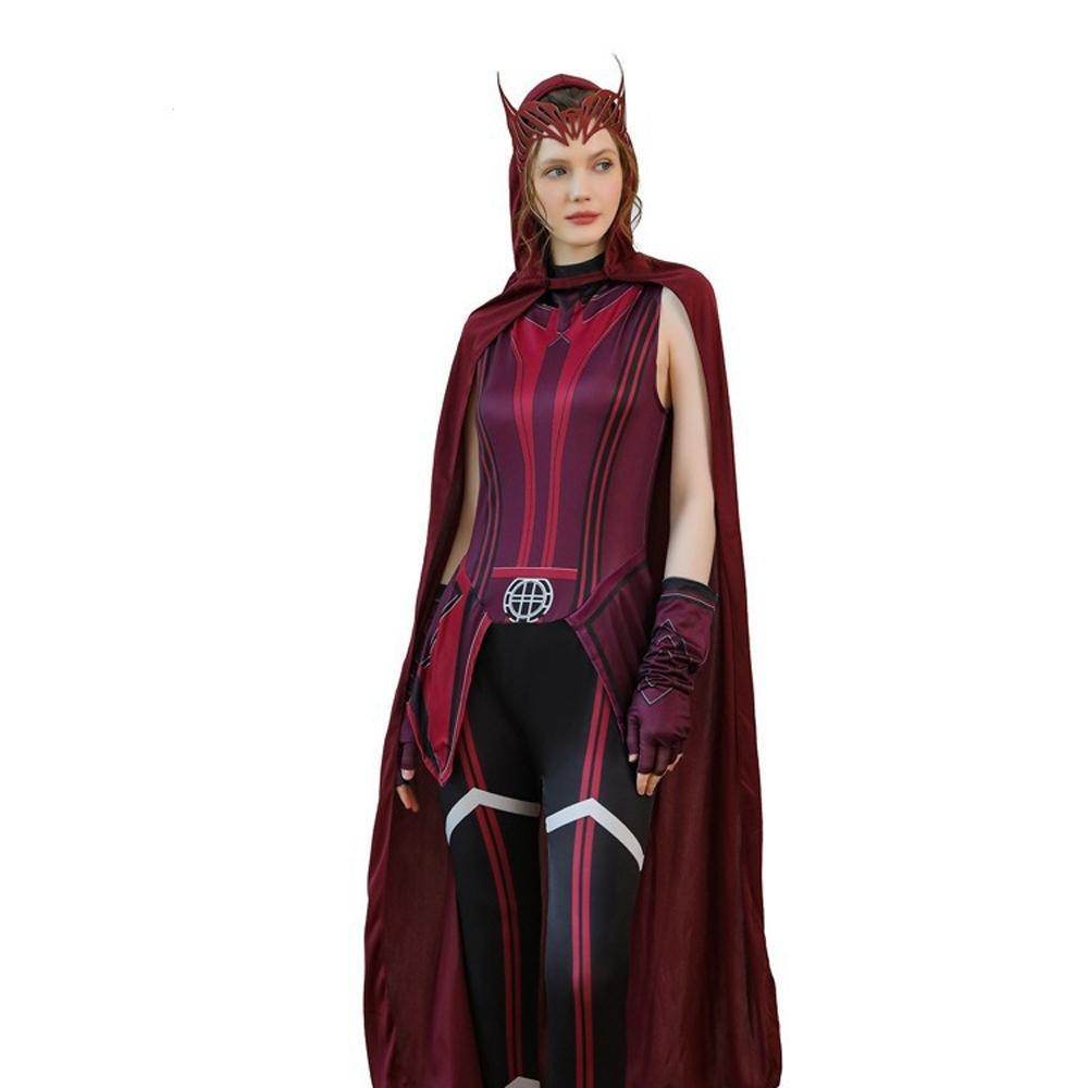 Wanda Scarlet Witch Hero Costume for Women - Ecosfun