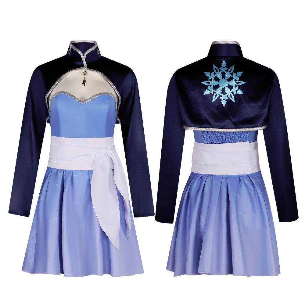 Weiss Schnee RWBY Cosplay Costume Carnival For Adult - Ecosfun