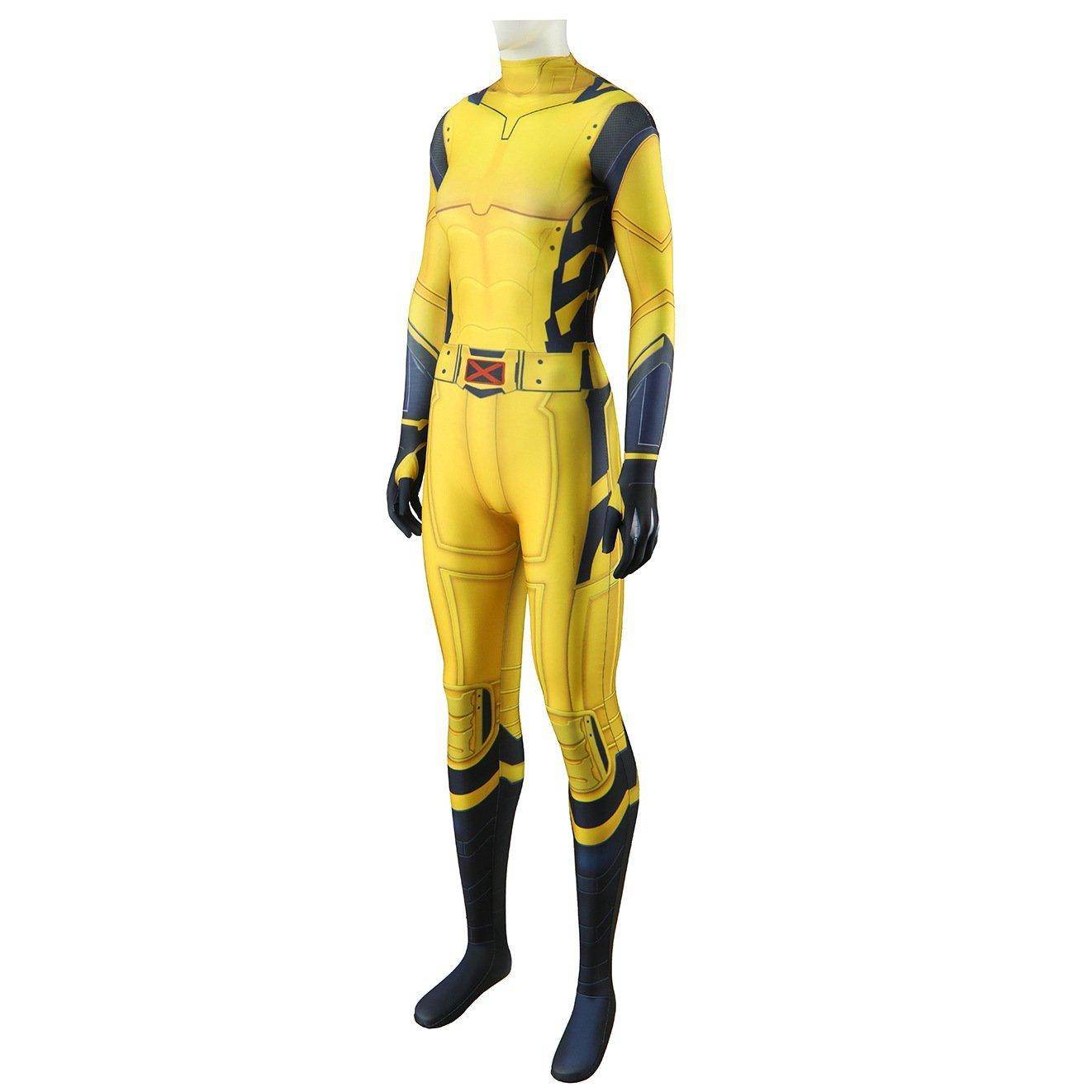 Women Wolverine Costume X23 Logan Halloween Cosplay Jumpsuit Deadpool 3 Dafne Keen Yellow - Ecosfun