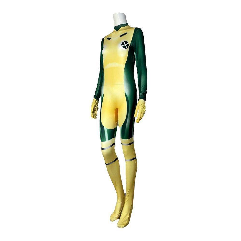 X Men Rogue Party Cosplay Costume Outfits Halloween Jumpsuit - Ecosfun