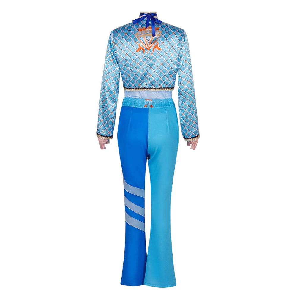 Chloe Charming Cosplay Costume Women Blue Outfit Party Carnival - Ecosfun