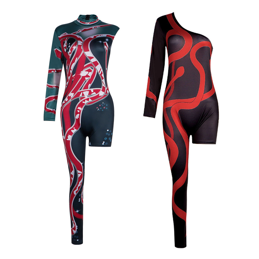 Swifties Cheerleaders Cosplay Costume Jumpsuit Zentai Party Carnival