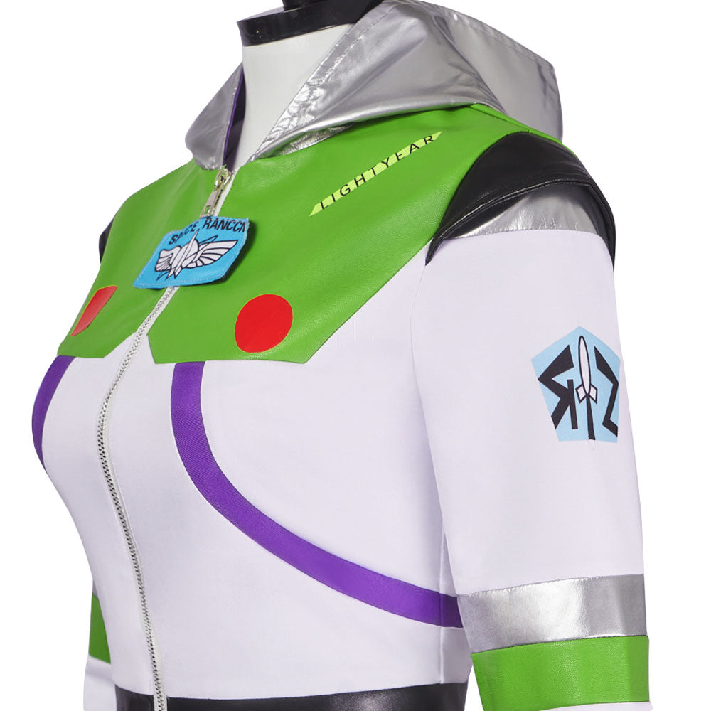 Toy Story Buzz Lightyear Women's Jumpsuit Cosplay Costume Halloween