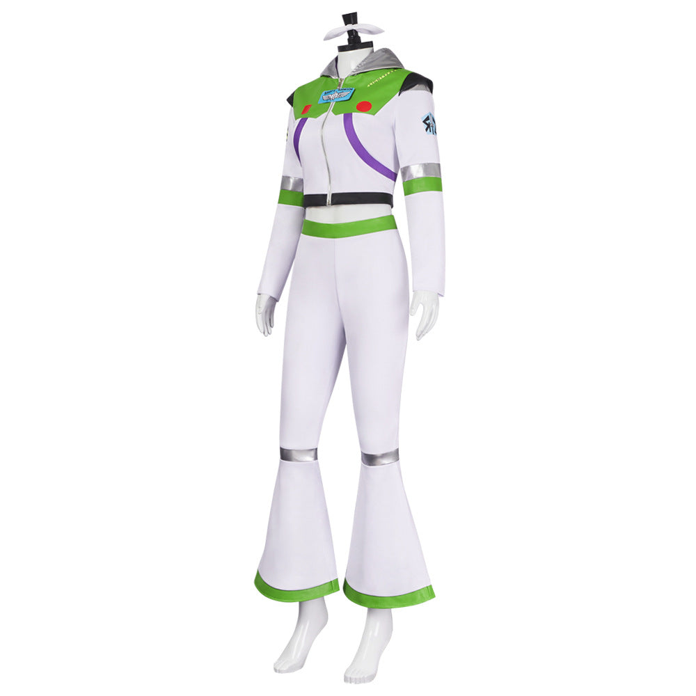 Toy Story Buzz Lightyear Women's Jumpsuit Cosplay Costume Halloween