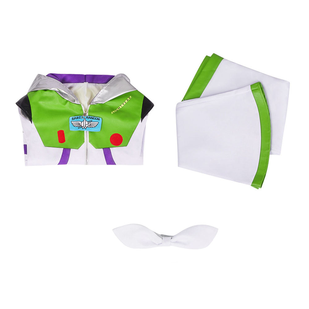 Toy Story Buzz Lightyear Women's Jumpsuit Cosplay Costume Halloween