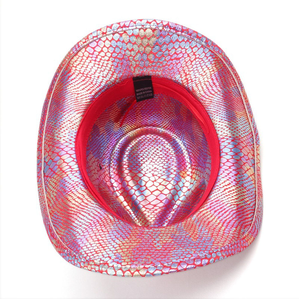Western cowboy hat men's retro sequined Party dance