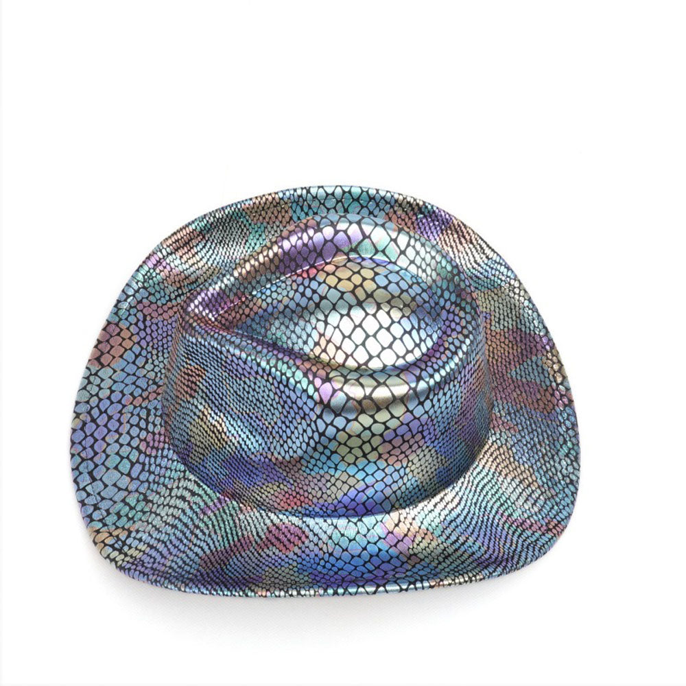 Western cowboy hat men's retro sequined Party dance