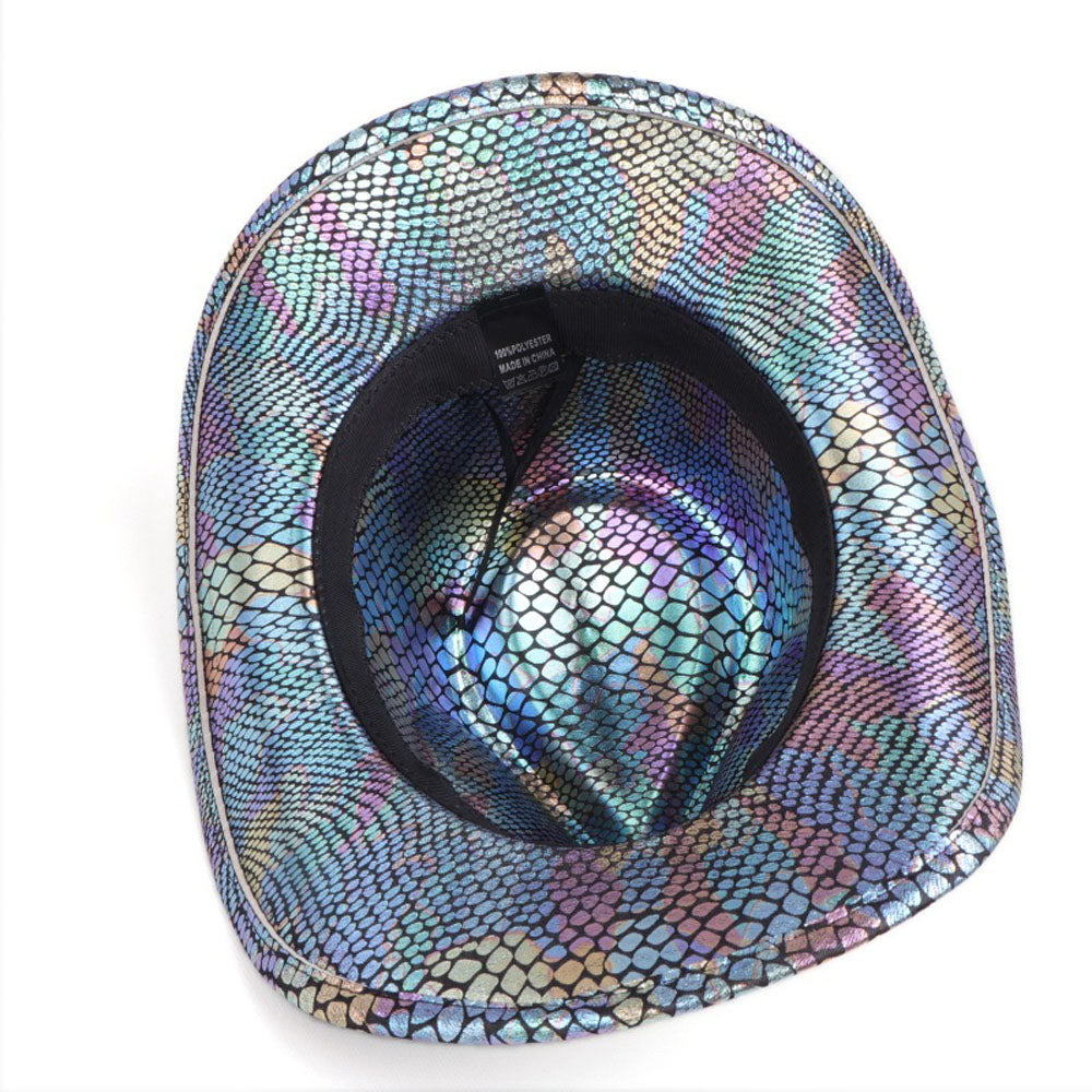 Western cowboy hat men's retro sequined Party dance