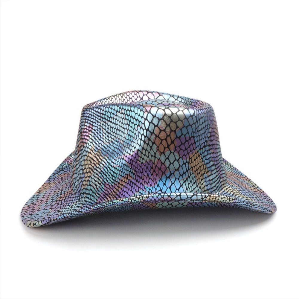 Western cowboy hat men's retro sequined Party dance