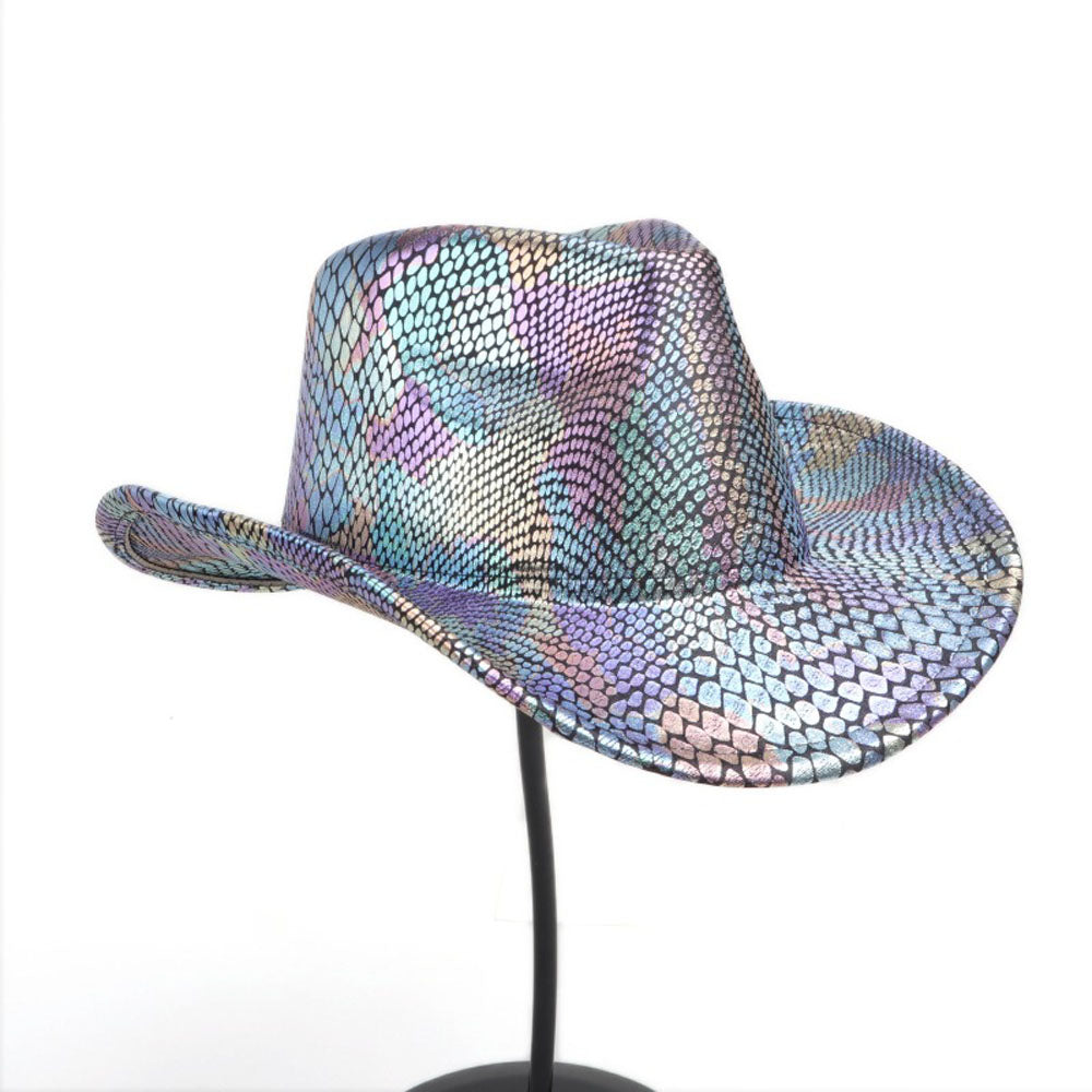 Western cowboy hat men's retro sequined Party dance
