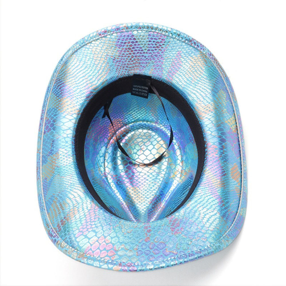 Western cowboy hat men's retro sequined Party dance