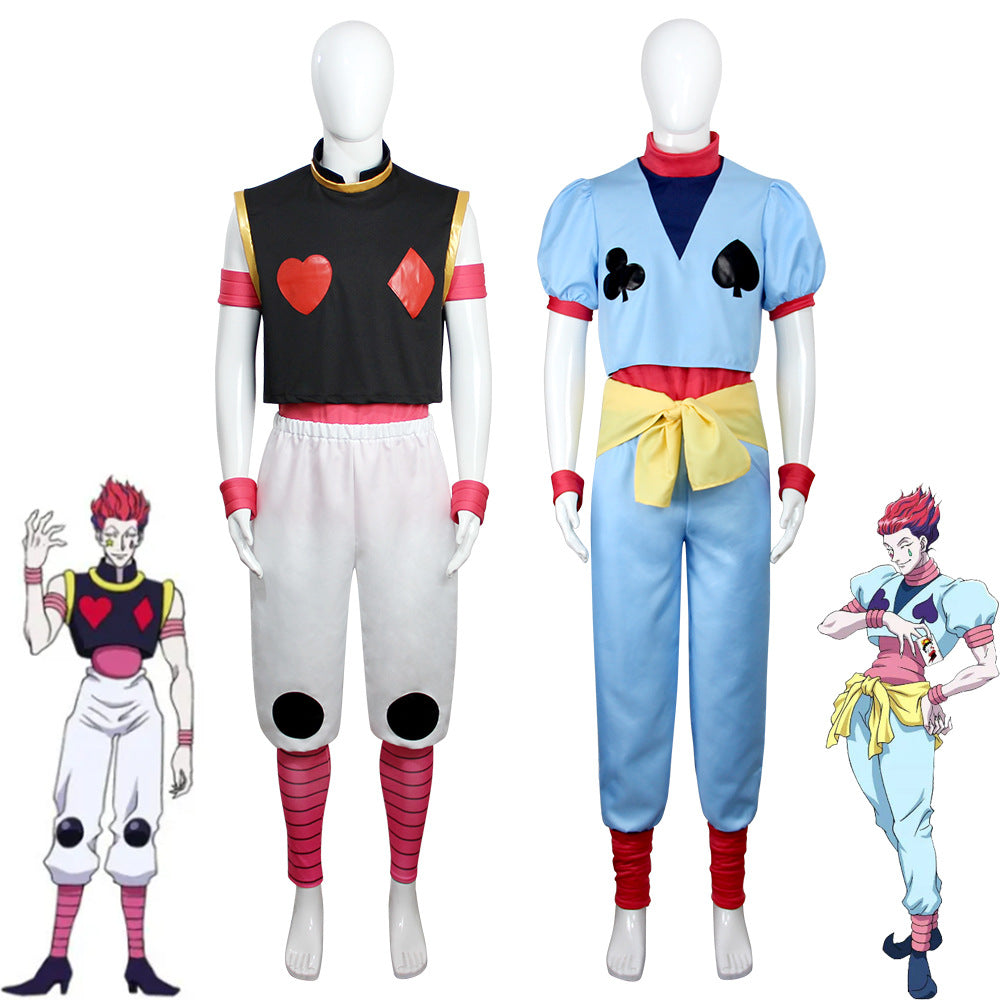 Hisok Blue And Black Costume Hunter×Hunter CosplayParty Carnival