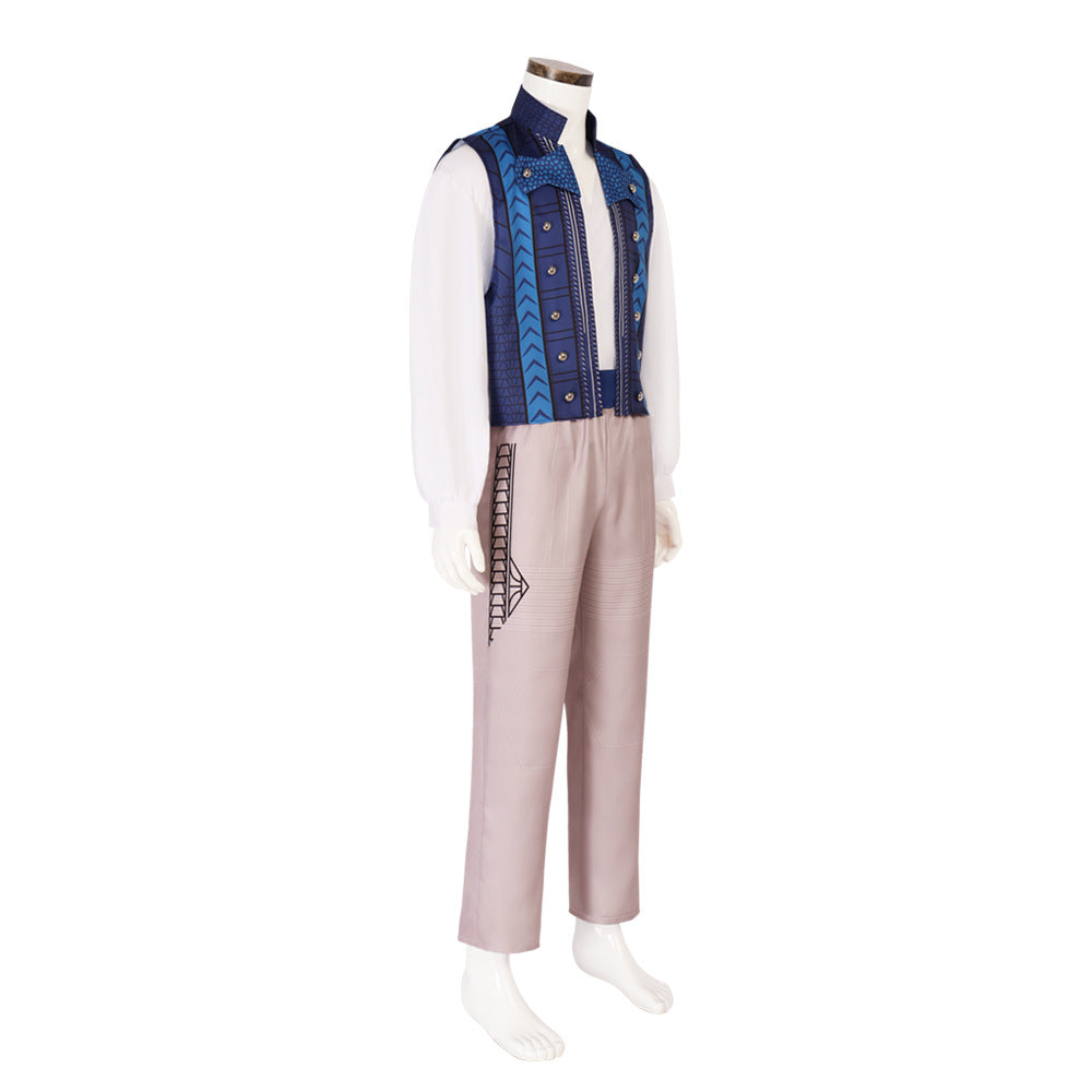Wicked Fiyero Prince Outfit Carnival Halloween Cosplay Costume Set