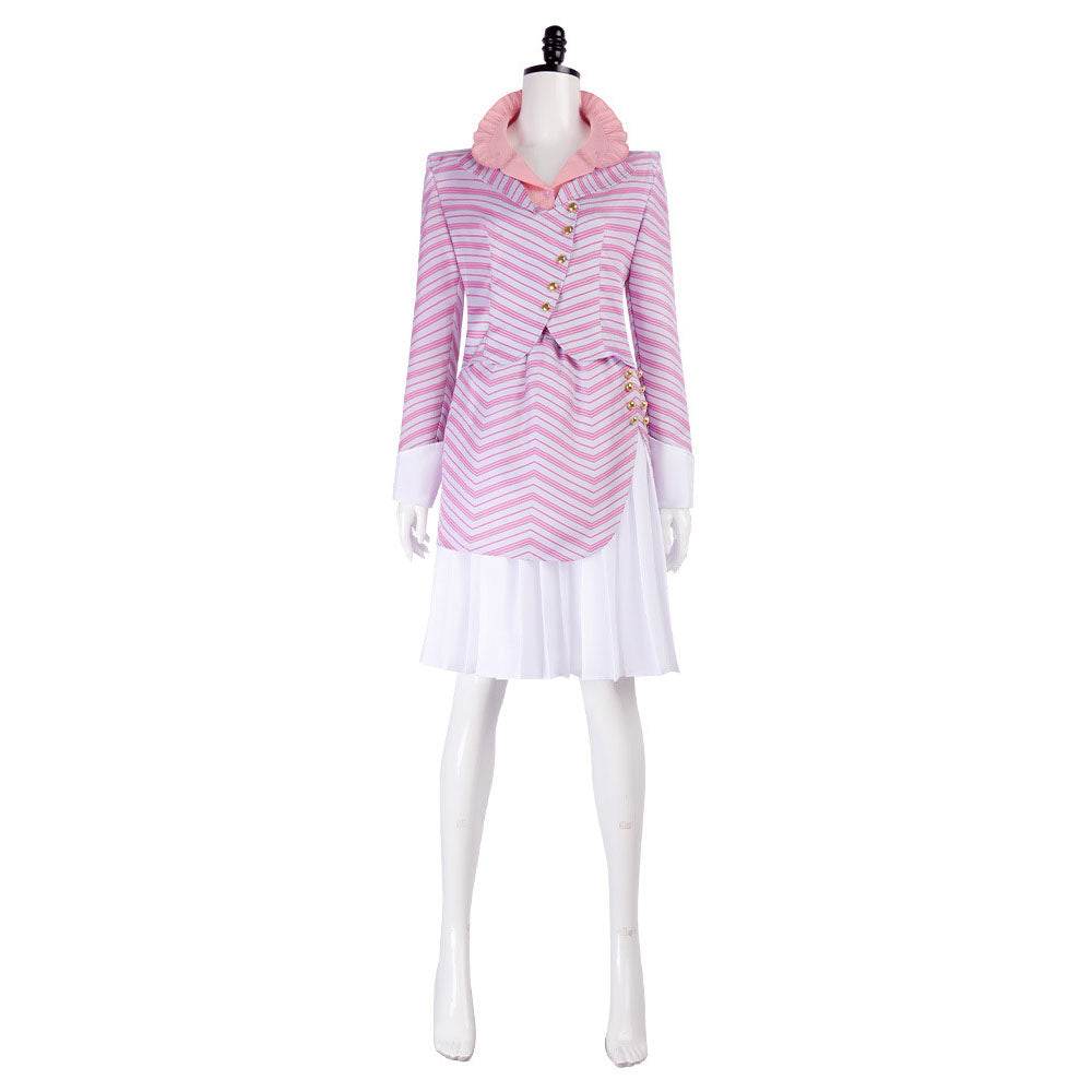 Wicked Glinda Pink Women Suit Outfit Carnival Cosplay Costume - Ecosfun