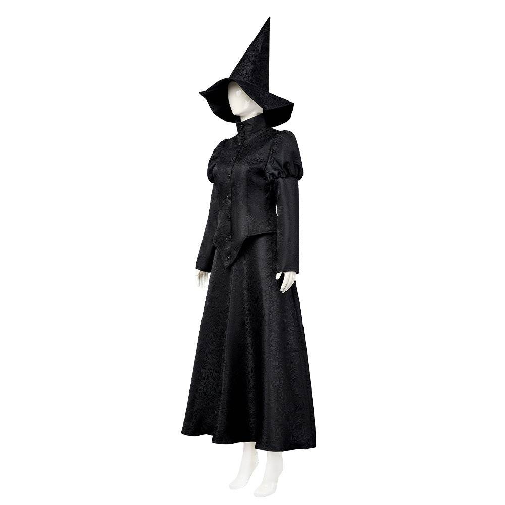 Wicked Elphaba Women Dress Outfit Carnival Cosplay Costume Set - Ecosfun