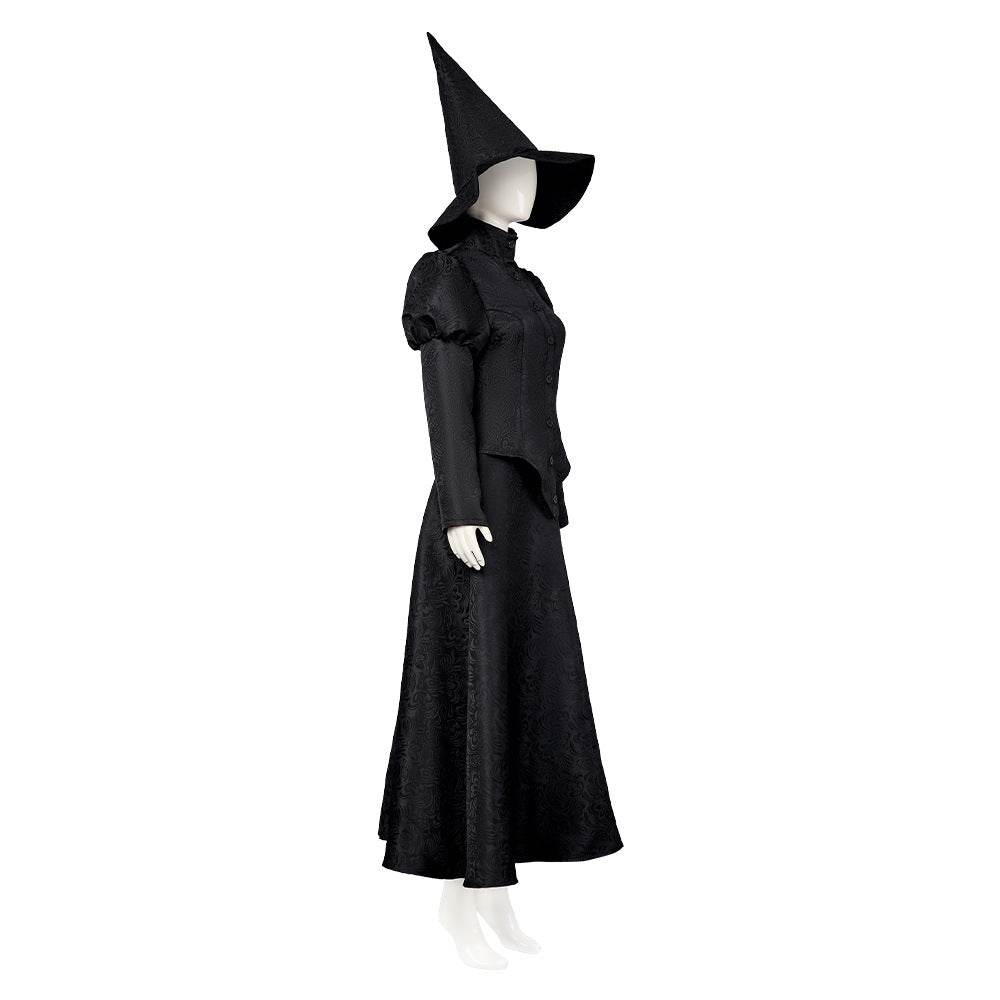 Wicked Elphaba Women Dress Outfit Carnival Cosplay Costume Set - Ecosfun