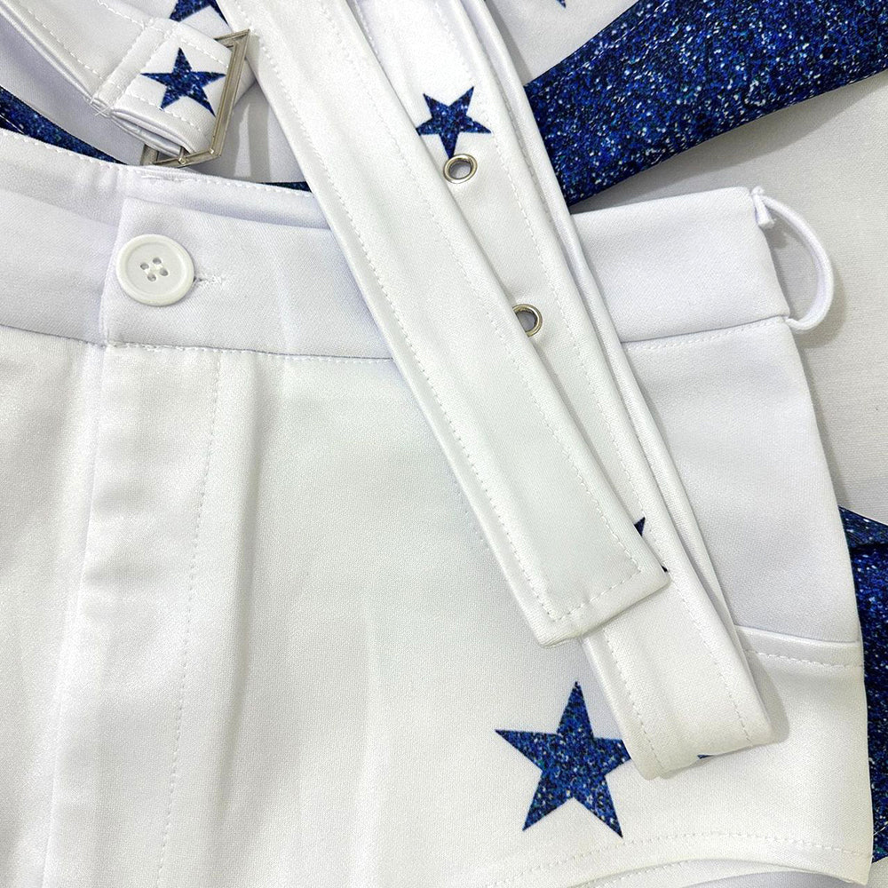 Cowgirl Rugby Football Cheerleader Costume for Women