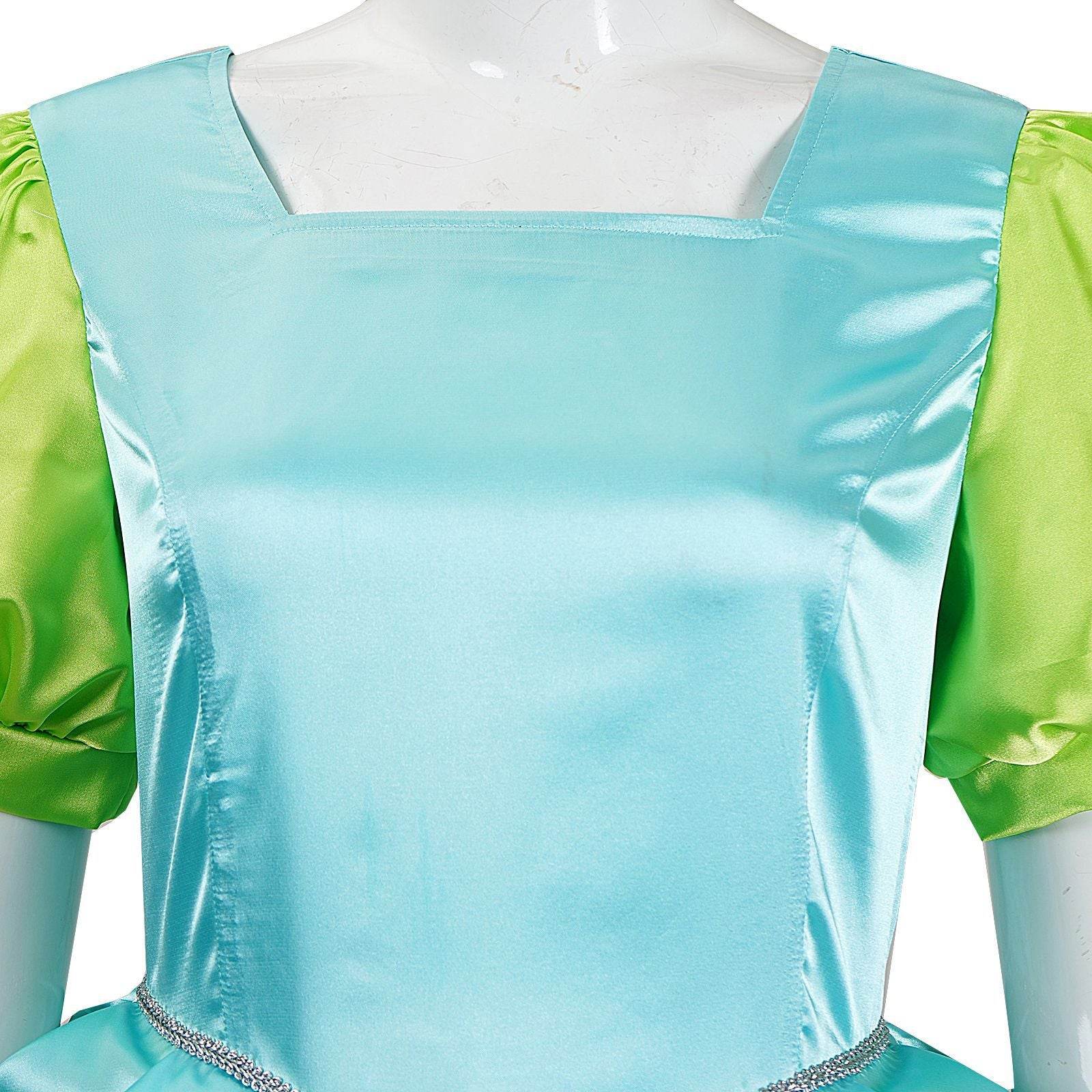 Cinderella cosplay costume elder and Second sister stage princess dress - Ecosfun