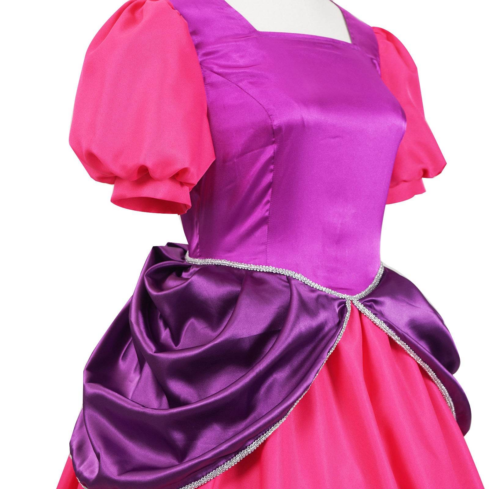 Cinderella cosplay costume elder and Second sister stage princess dress - Ecosfun