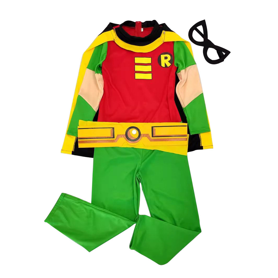 DC Teen Titans Robin Cosplay Costume Halloween For kids Child