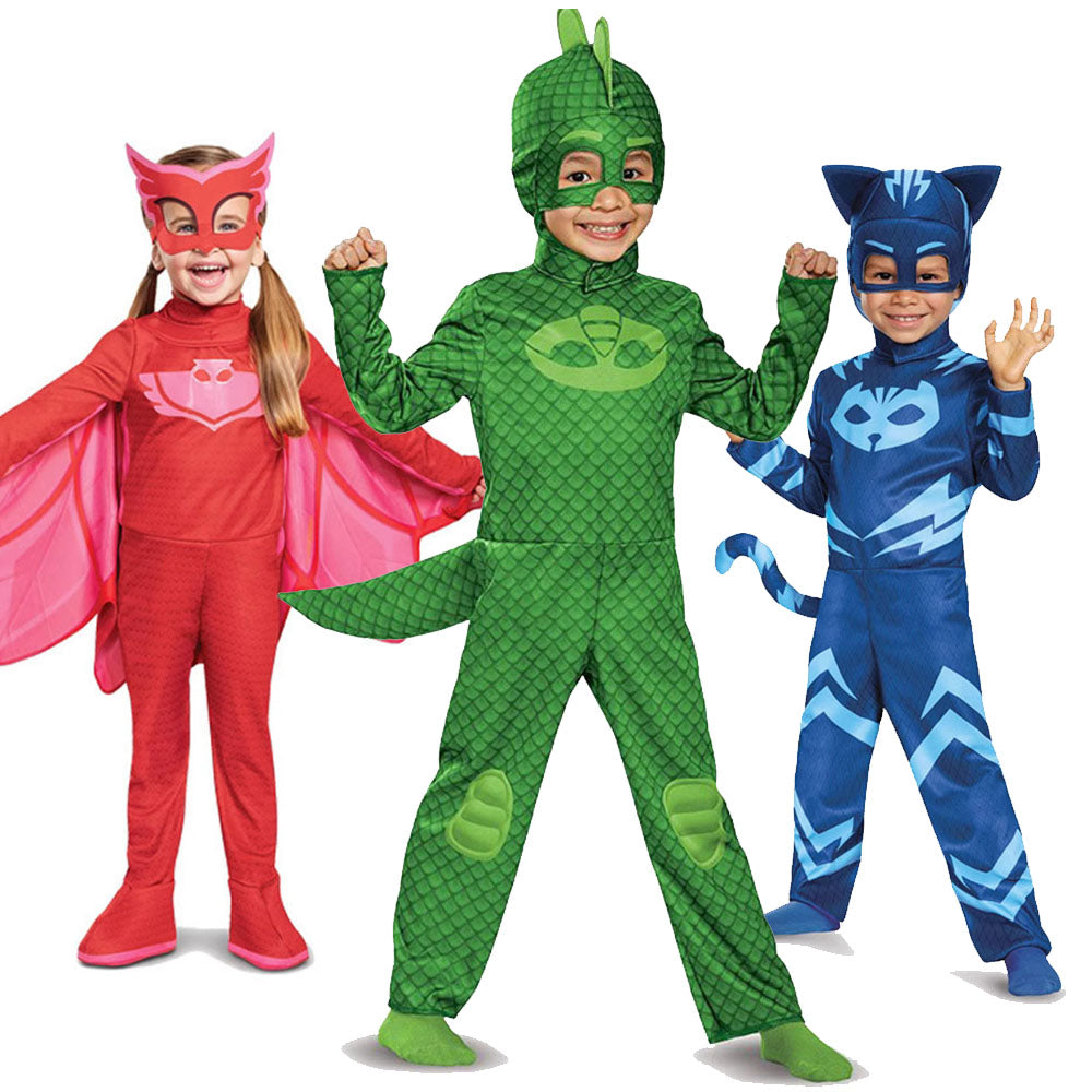 PJ Masks Owlette Catboy Gekko Toddler Costume Cosplay Halloween