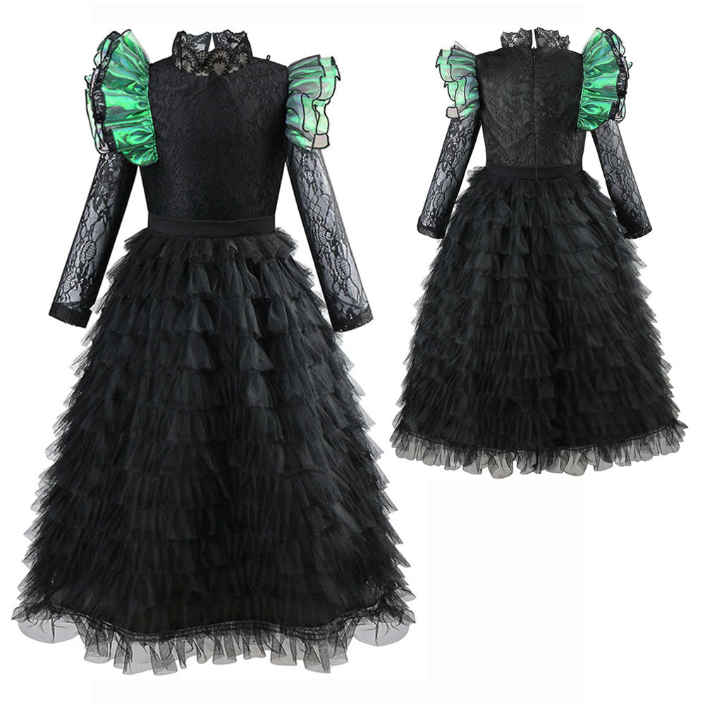 Wicked Black lace dress Halloween holiday  party dress