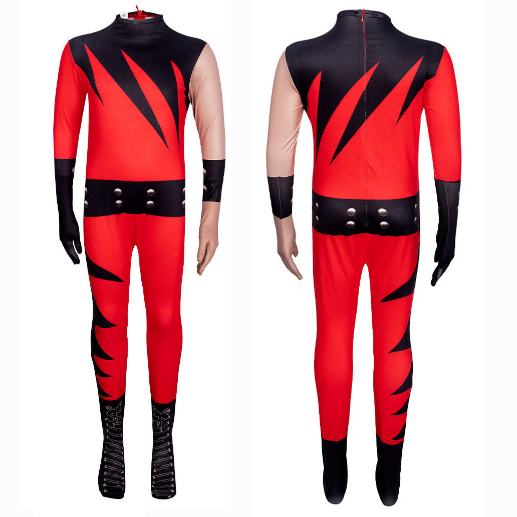 WWE wrestler Kane jumpsuit Cosplay Costume For Kids
