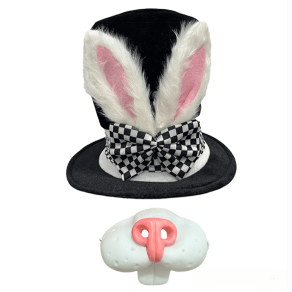 Easter hat props Easter costume plush bunny ears party dress up