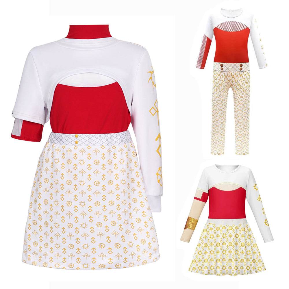 Zombies 4 Nova Dress Cosplay Costume Outfits For Adult Kids Girl Halloween - Ecosfun
