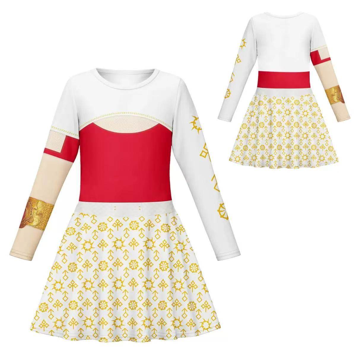 Zombies 4 Nova Dress Cosplay Costume Outfits For Adult Kids Girl Halloween - Ecosfun